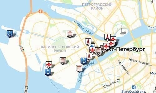 Василеостровский остров: Известный район с множеством кафе, магазинов и исторических зданий.