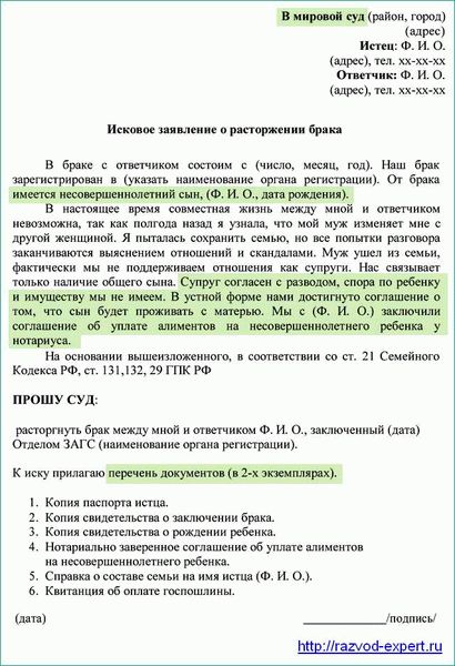 Права и обязанности сторон в процессе развода с детьми