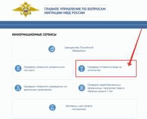 Официальный сайт для проверки готовности ВНЖ в Новосибирске