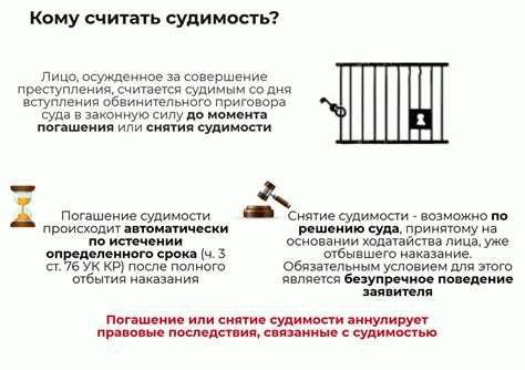 Как снять судимость?